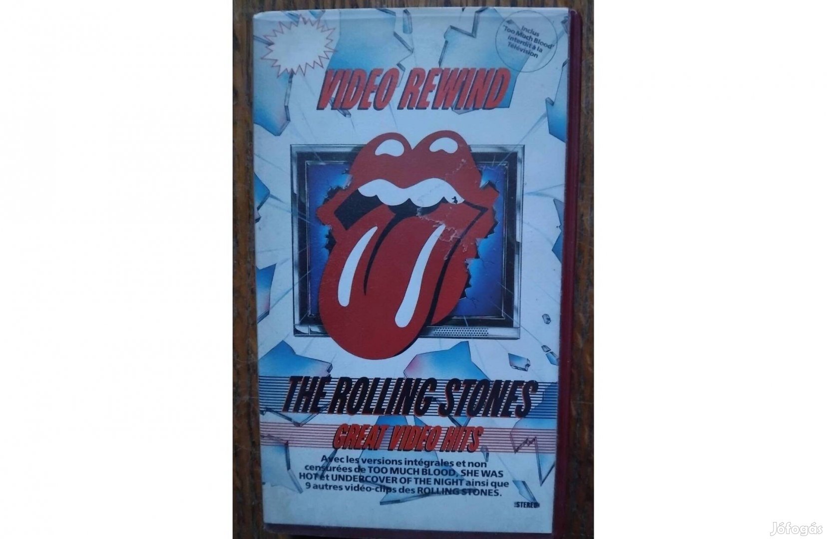 WHS Video Zenei Rolling Stones Kazetta