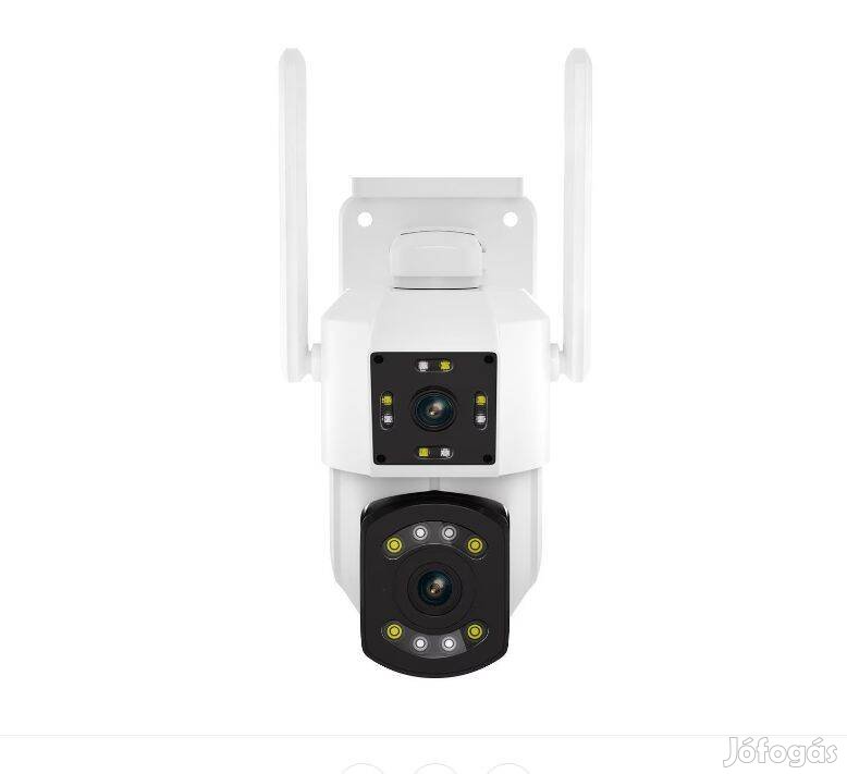 WIFI SMART Dupla Kamera Forgatható 3MP