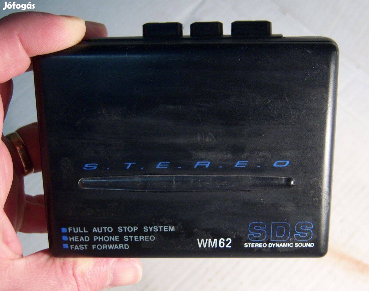 WM62 Walkman (kb.1988) hibásan működik (hiányos)