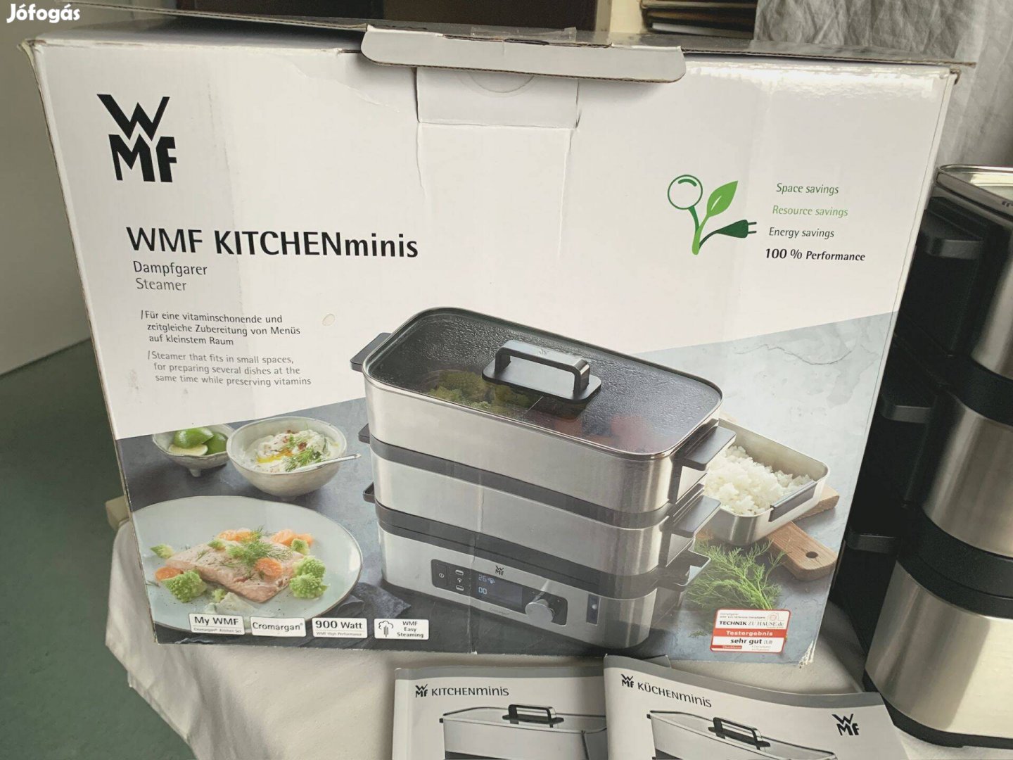WMF Kitchenminis rozsdamentes pároló konyhagép