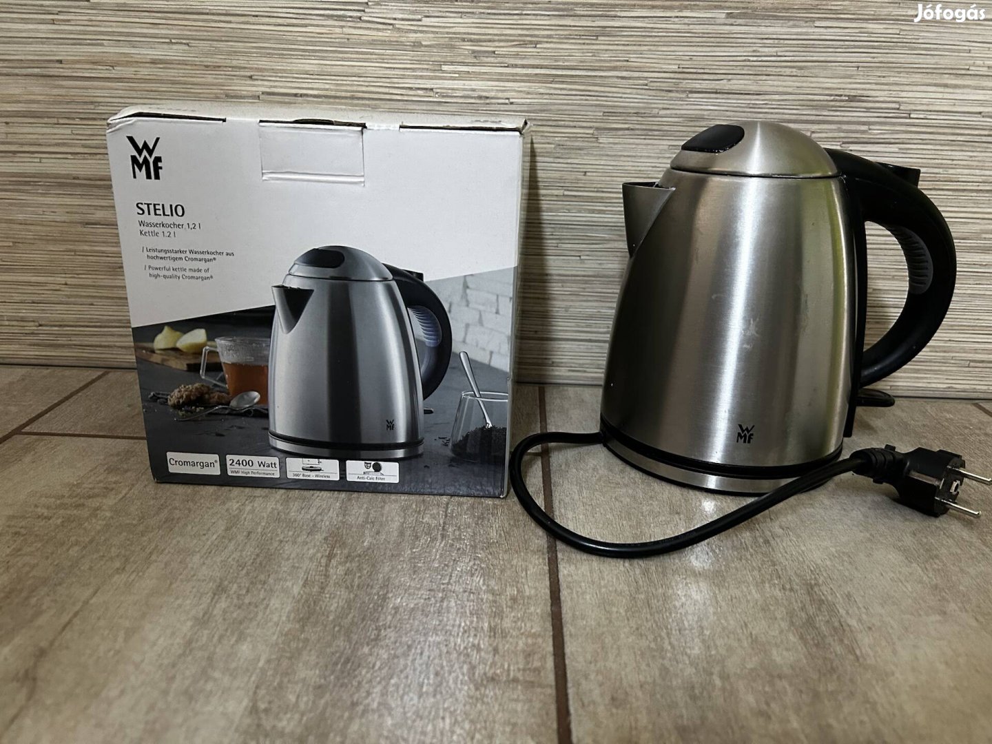 WMF Stelio 1,2 literes elektromos vízforraló