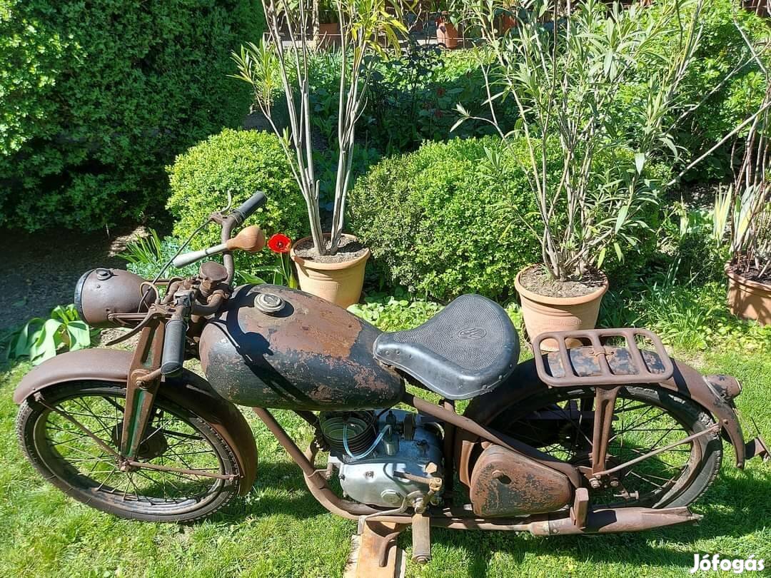 WM Csepel 125 régi veterán retró motor