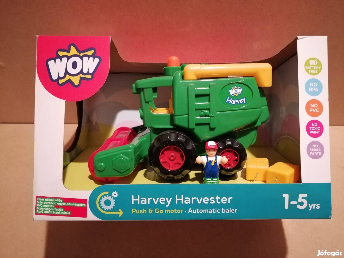 WOW Toys - Harvey kombájnja