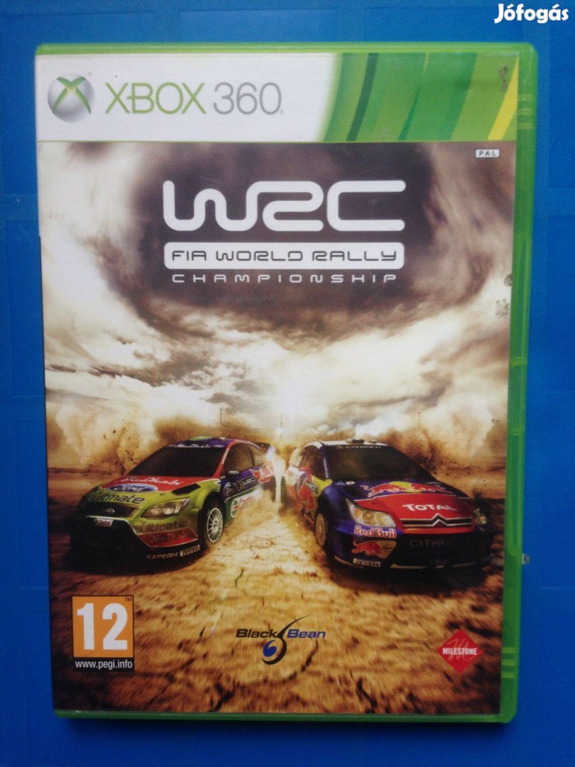 WRC 1 eredeti xbox360 játék eladó-csere