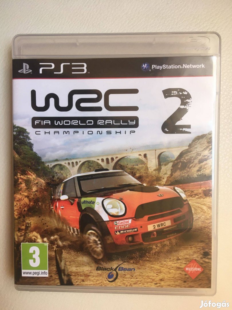 WRC 2 FIA World Rally Championship Playstation 3 játék