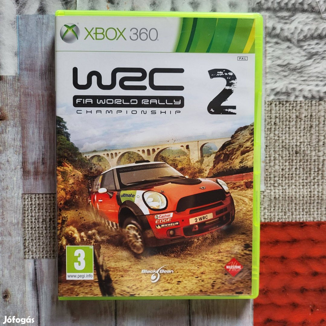 WRC 2 eredeti xbox360 játék eladó-csere