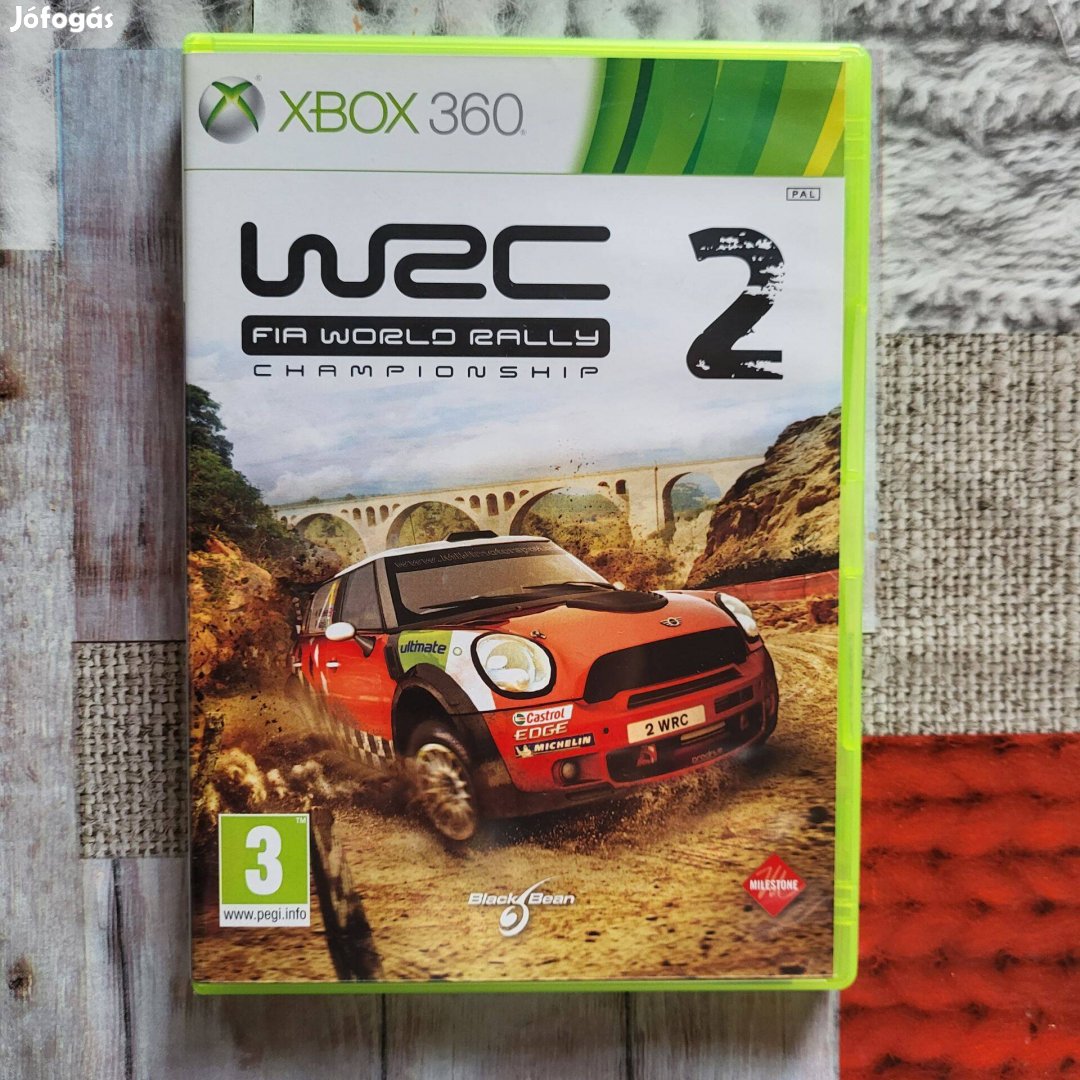 WRC 2 eredeti xbox360 játék eladó-csere