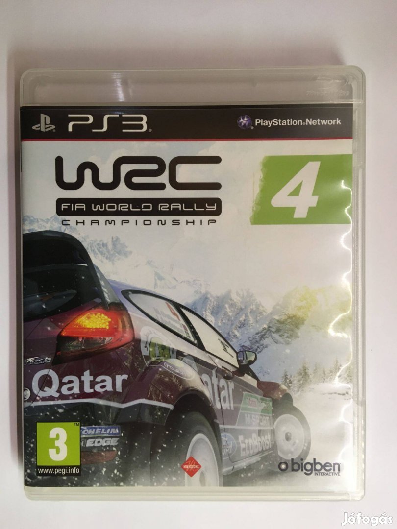 WRC 4 FIA World Rally Championship Playstation 3 Ps3 játék