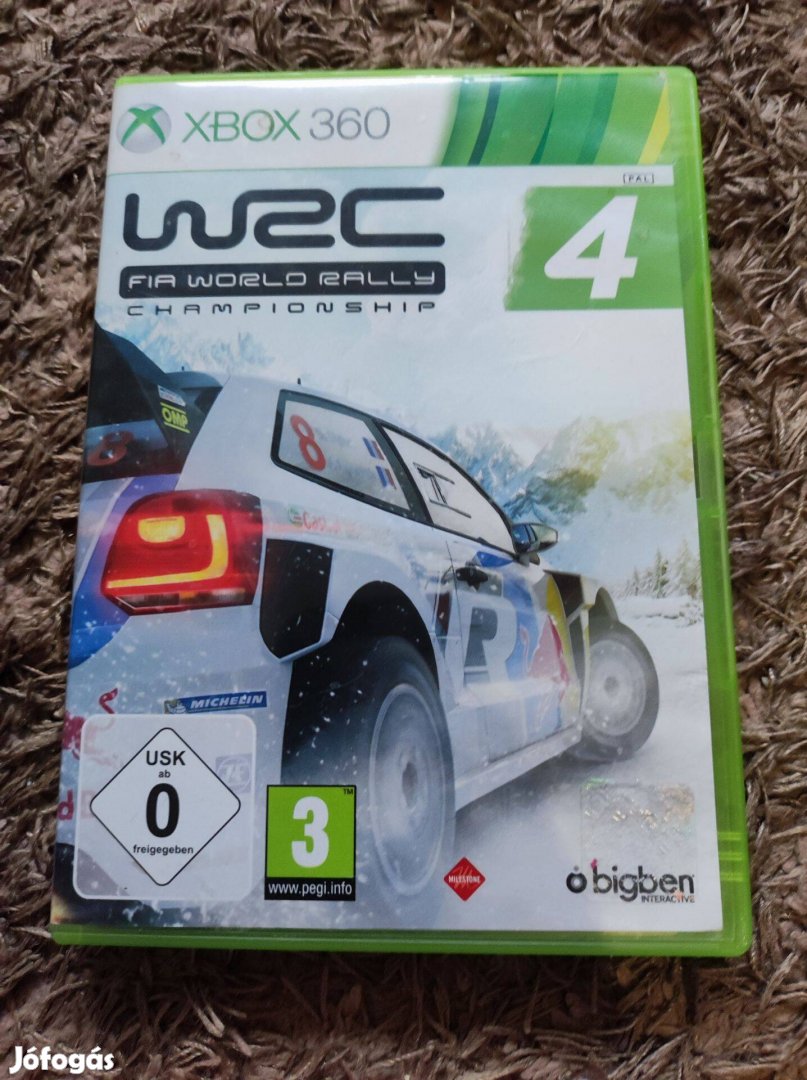 WRC 4 Xbox 360 Játék