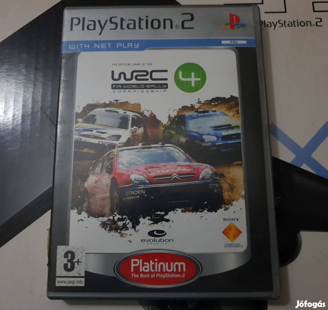 WRC 4 - Playstation 2 eredeti lemez eladó