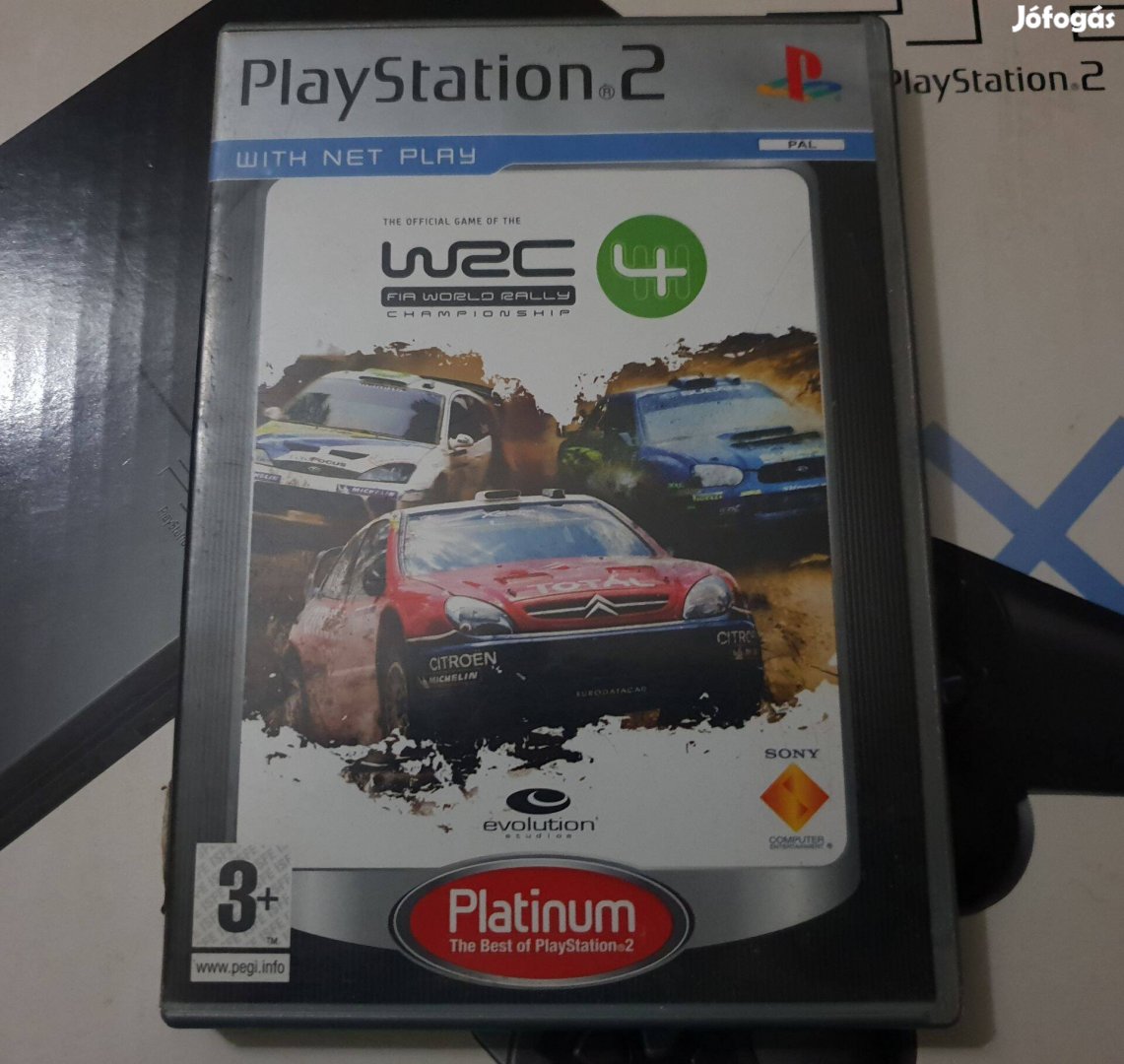 WRC 4 - Playstation 2 eredeti lemez eladó