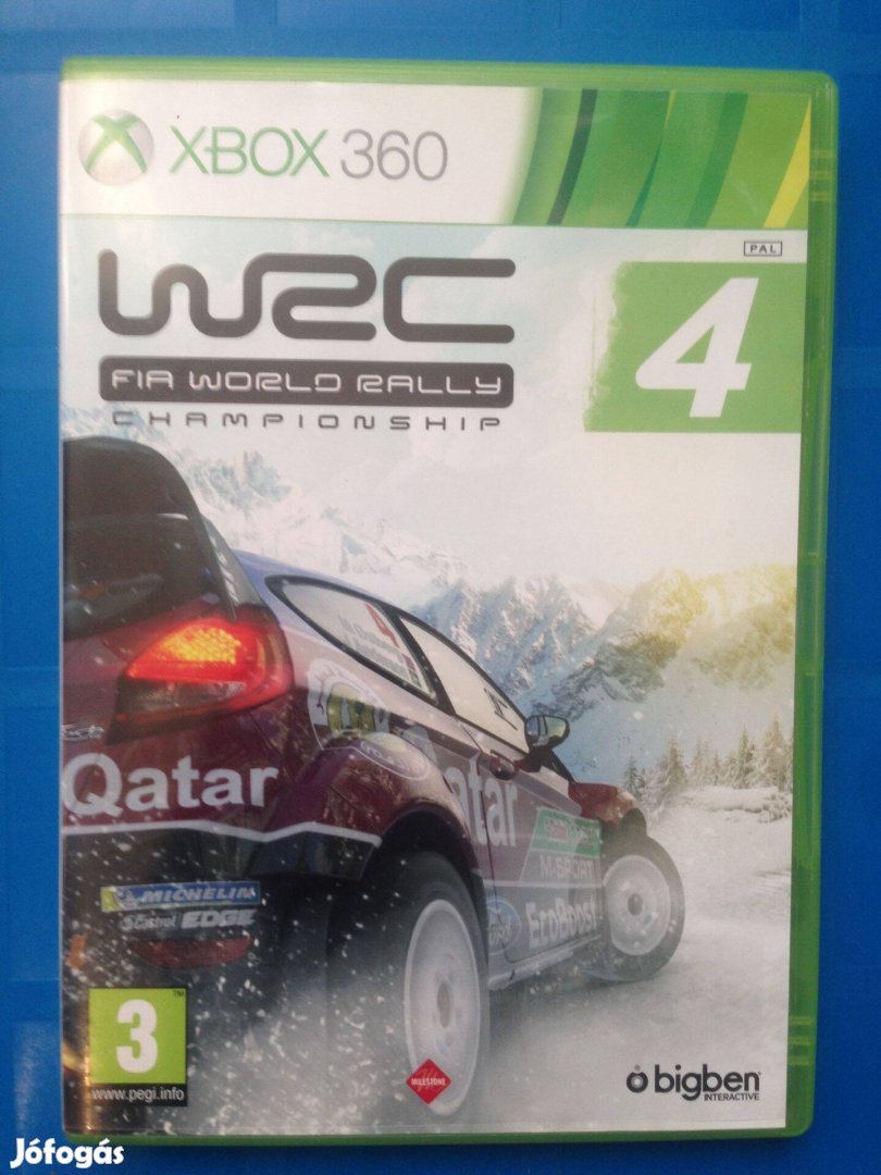 WRC 4 ps3 játék,eladó,csere is