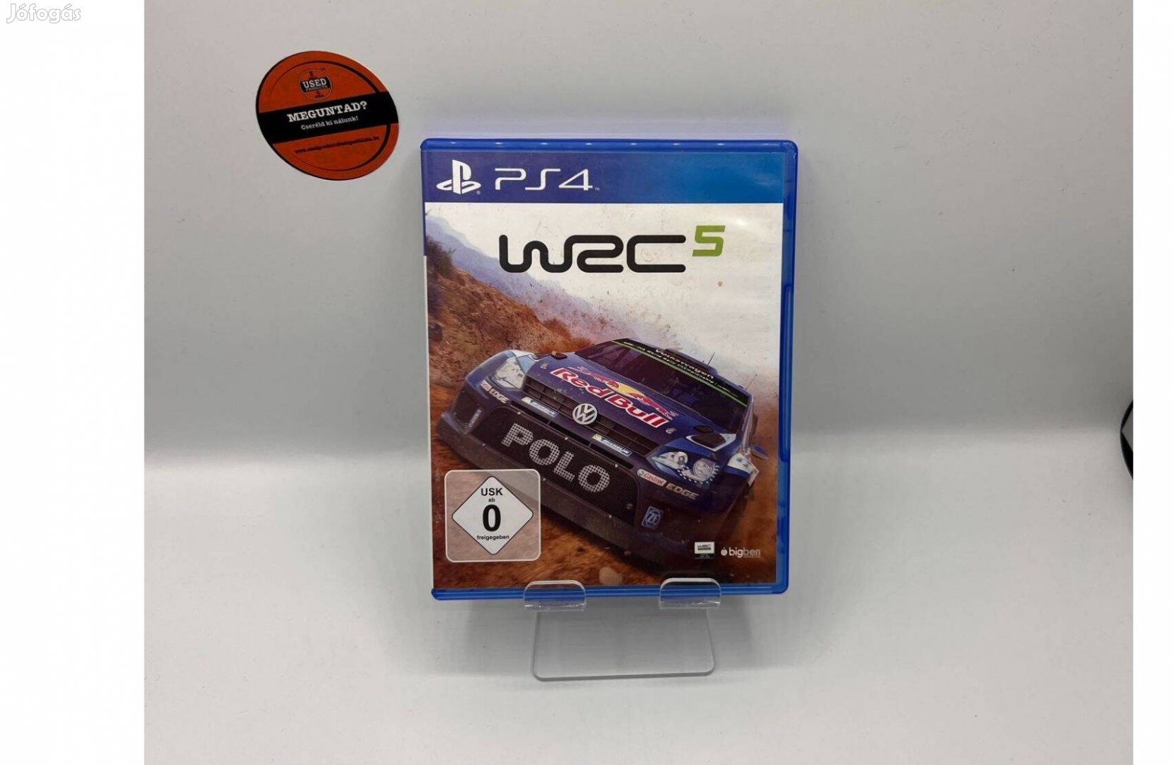 WRC 5 World Rally Championship - PS4 játék, használt