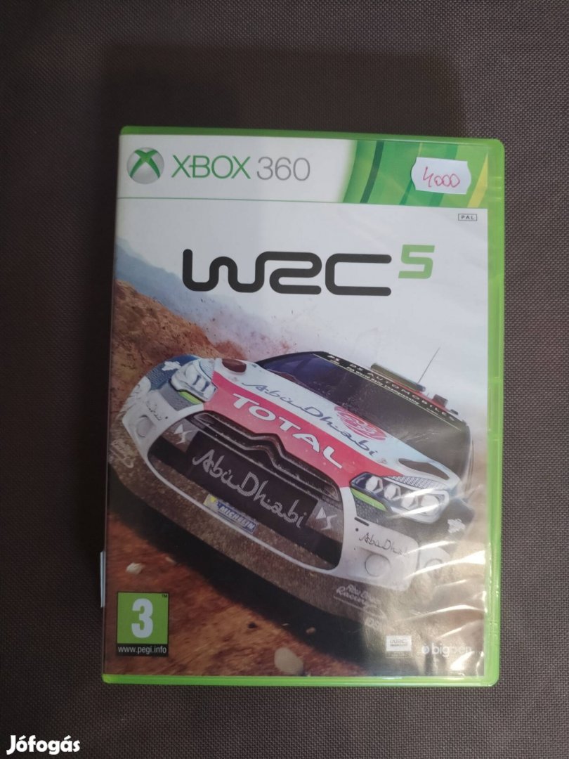 WRC 5 Xbox 360 játék 