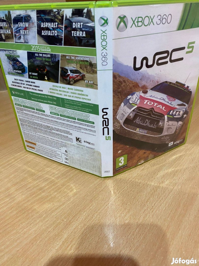 WRC 5 : World Rally Championship 5 - xbox360 játék