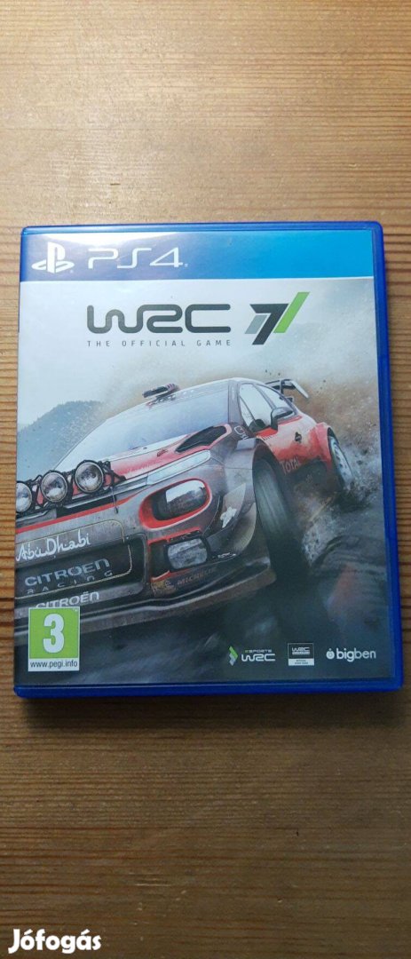 WRC 7 PS4 játék