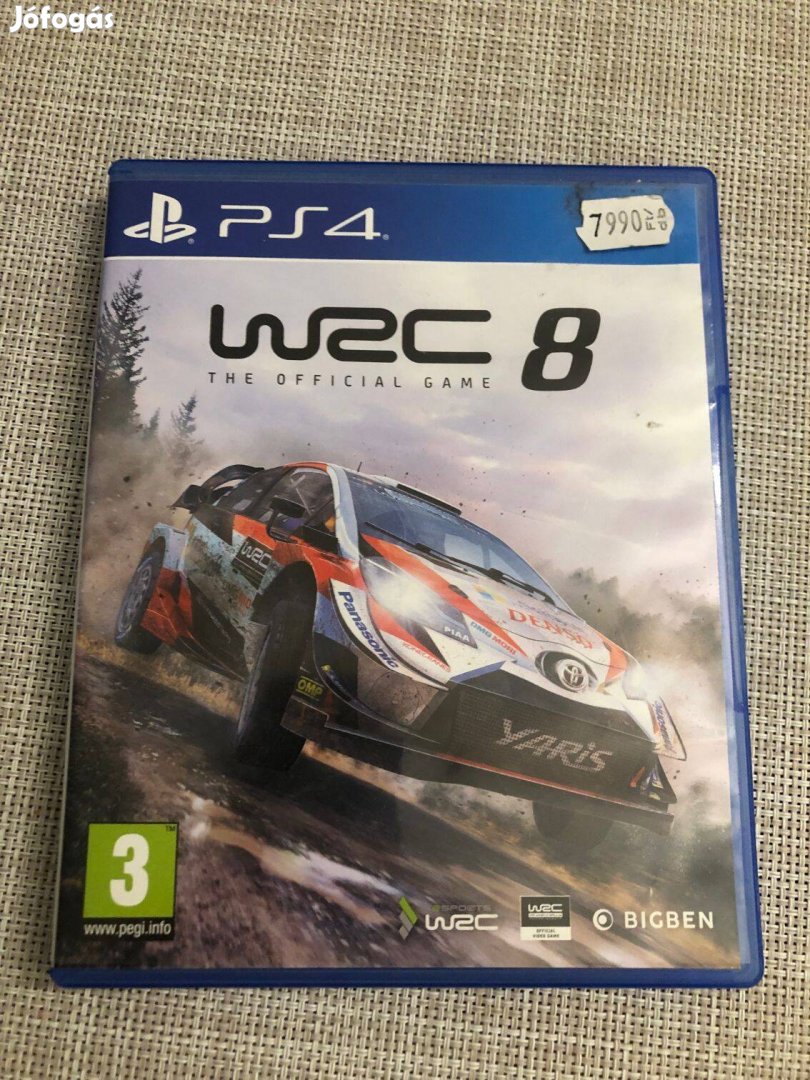 WRC 8 Ps4 Playstation 4 játék