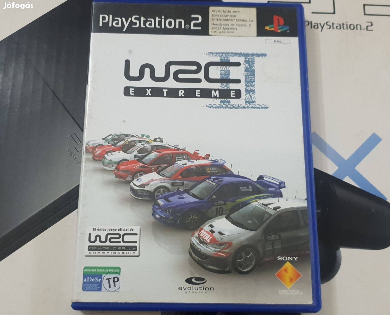 WRC II Extreme Playstation 2 eredeti lemez eladó