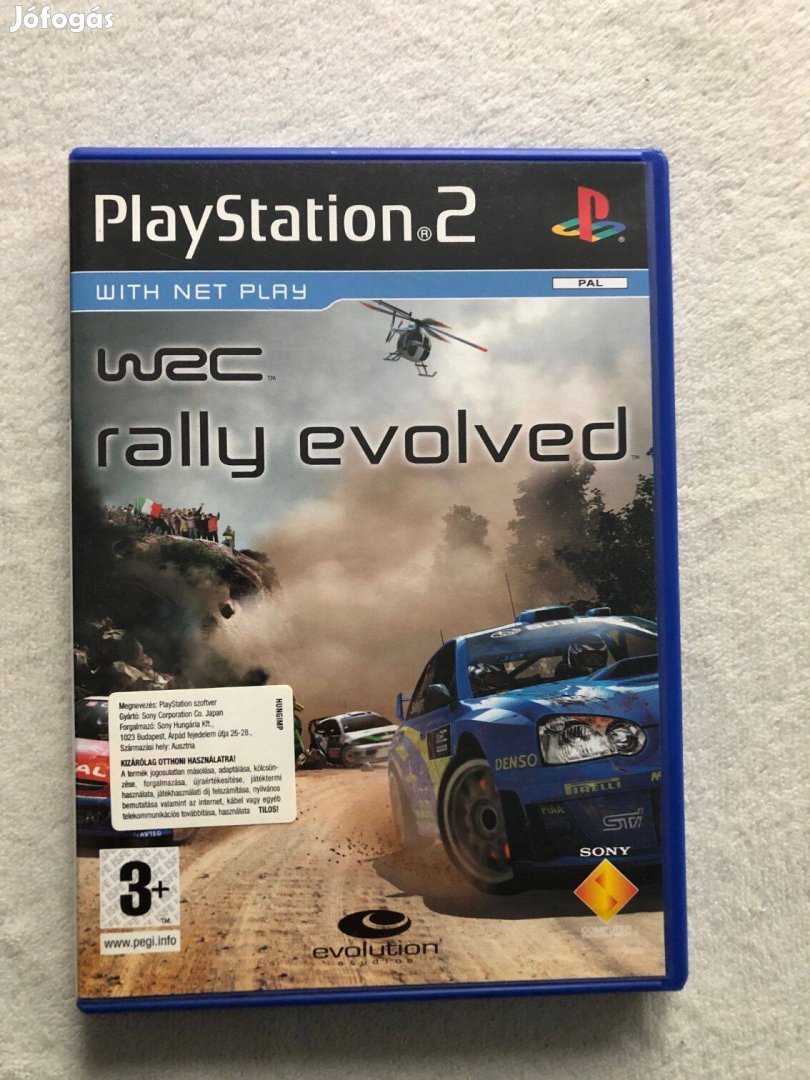 WRC Rally Evolved Ps2 Playstation 2 játék