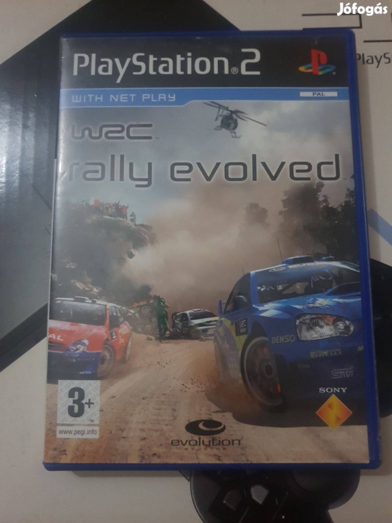 WRC Rally Evoved Playstation 2 eredeti lemez eladó