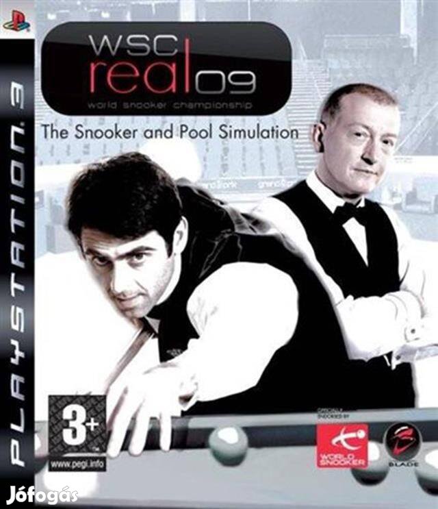 WSC Real 09 World Snooker Champion PS3 játék