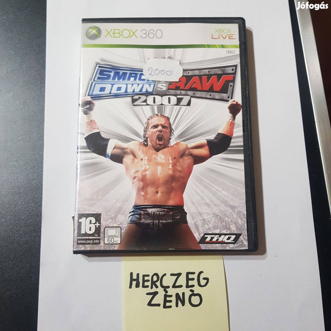 WWE 2K07 xbox360