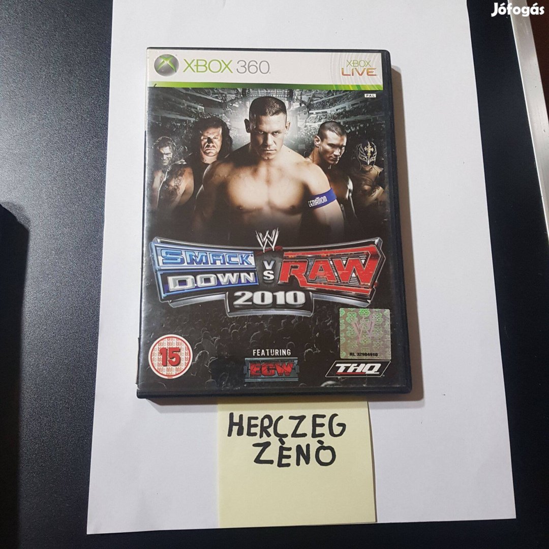 WWE 2K10 xbox360