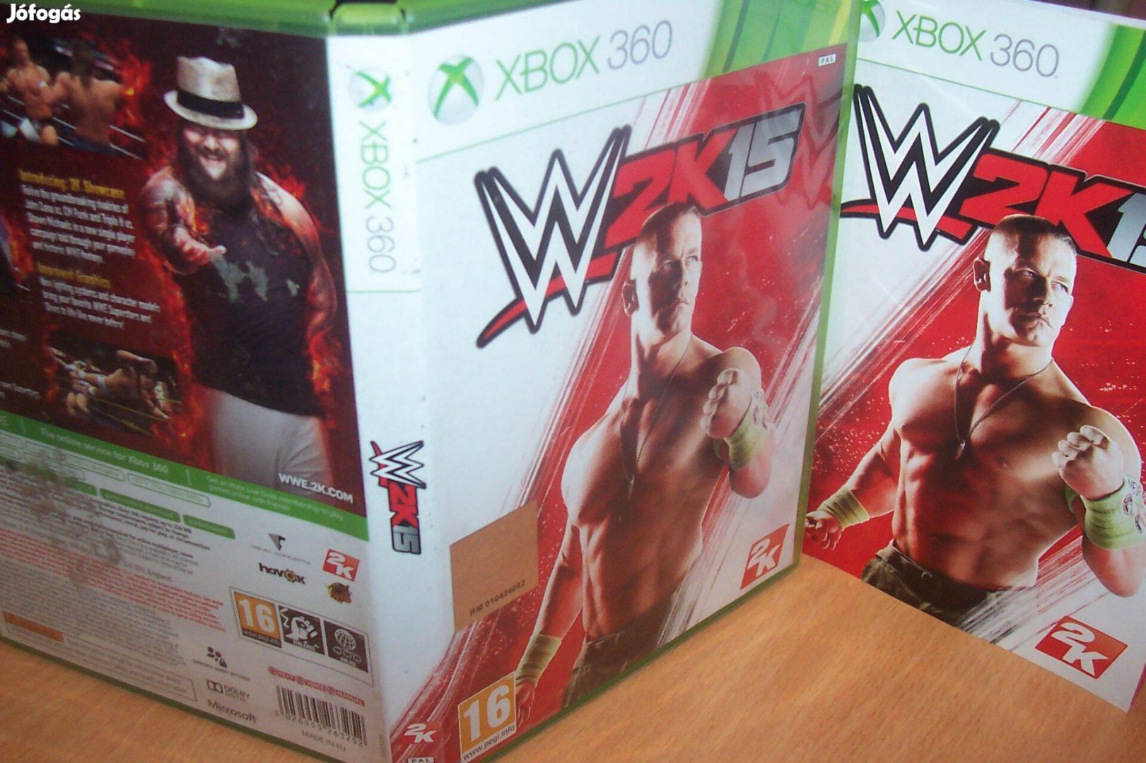 WWE 2K15 - eredeti xbox360 játék