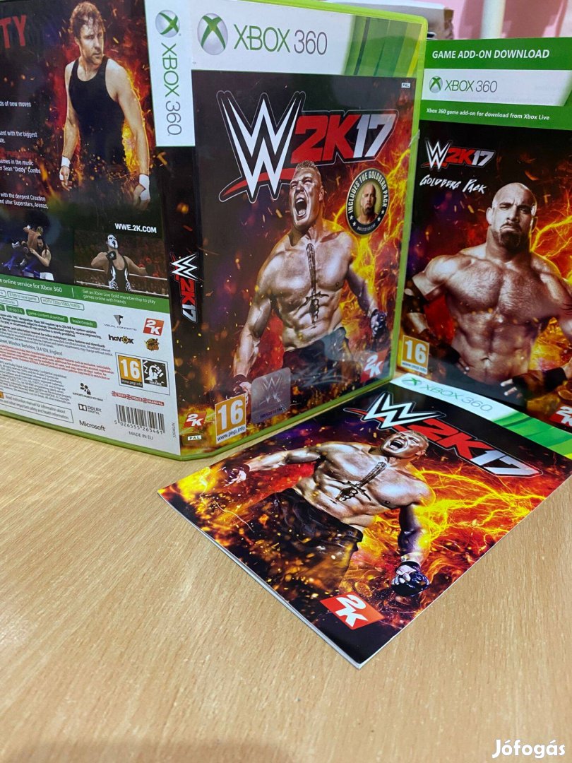 WWE 2K17 - eredeti xbox360 játék