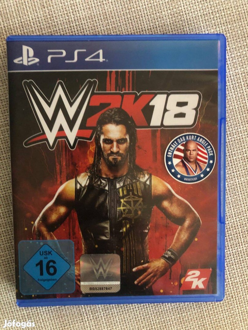 WWE 2K18 Ps4 Playstation 4 játék W2K18