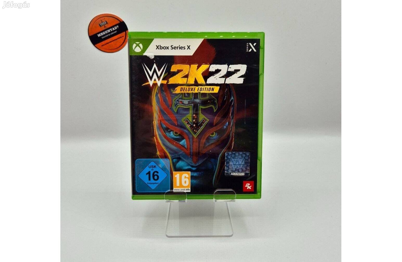 WWE 2K22 Deluxe Edition - Xbox Series X játék, használt, Akciós