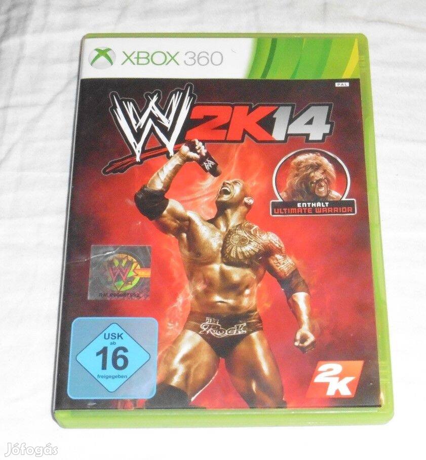 WWE 2k14 (Pankráció) Gyári Xbox 360 Játék akár féláron