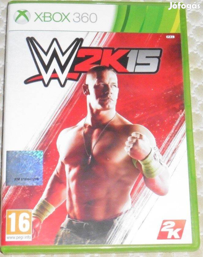 WWE 2k15 (Pankráció) Gyári Xbox 360 Játék akár féláron