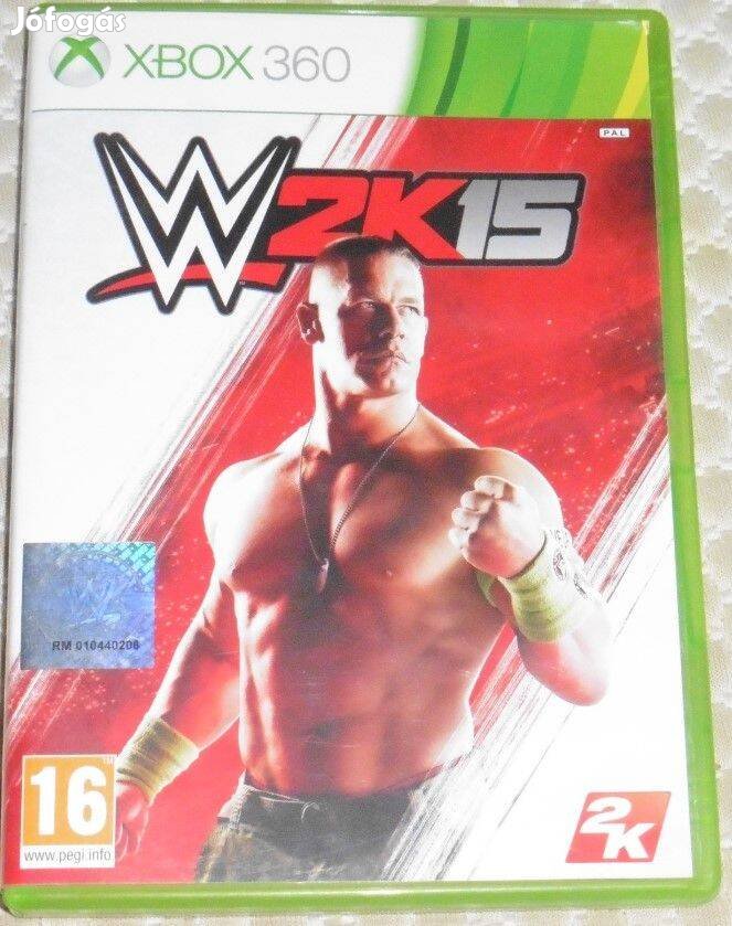 WWE 2k15 (Pankráció) Gyári Xbox 360 Játék akár féláron