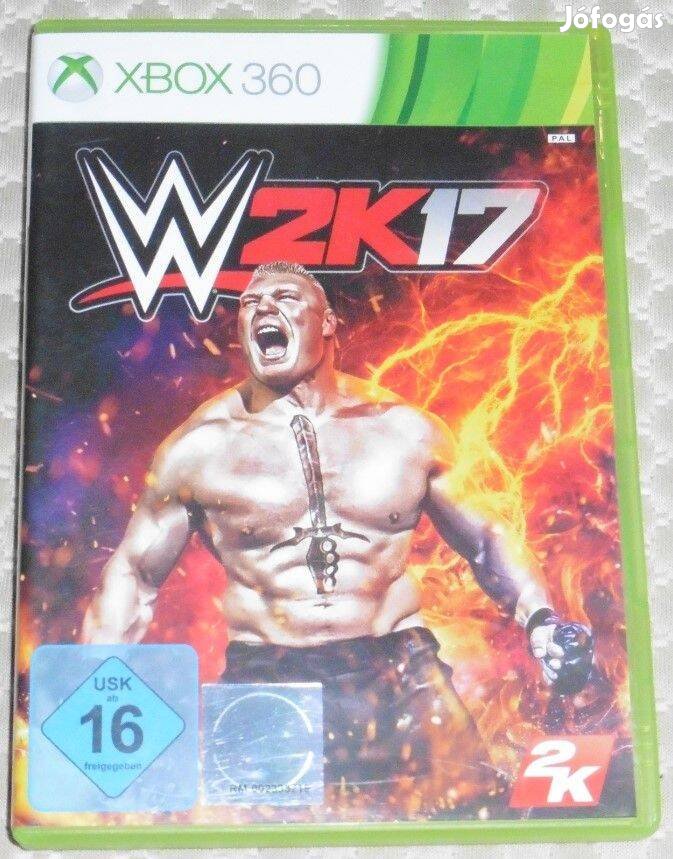 WWE 2k17 (Pankráció) Gyári Xbox 360 Játék akár féláron