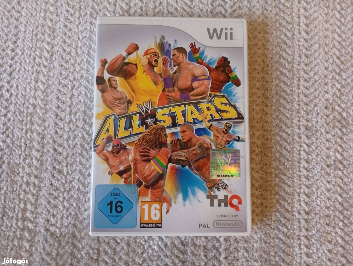 WWE All Stars eredeti Nintendo Wii játék