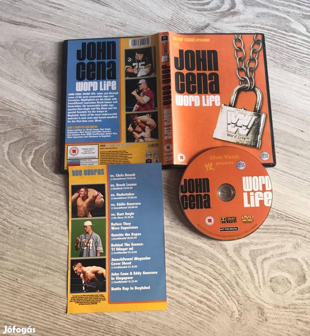 WWE John Cena - World Life DVD