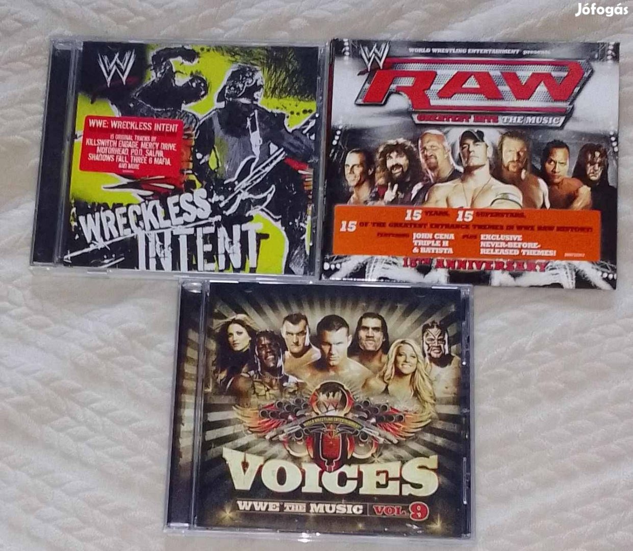 WWE zenei cd