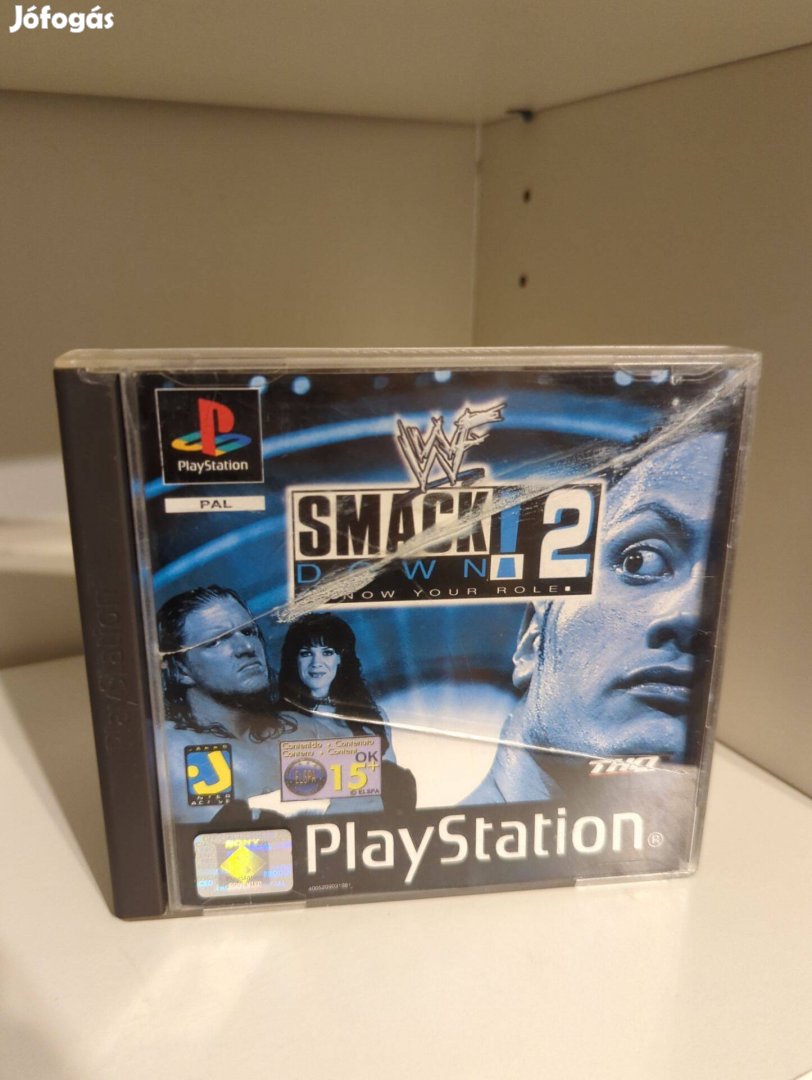 WWF Smackdown 2 Know Your Role PS1 Playstation 1 játék