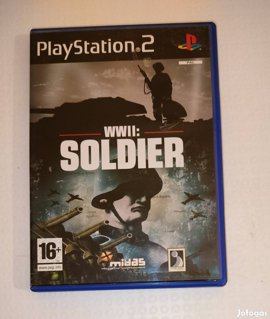 WWII : Soldier PS2 játék 