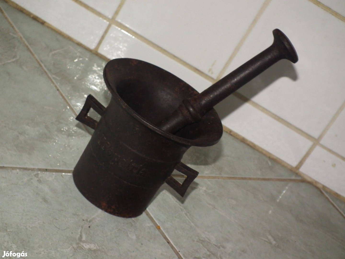 WW 1 vas első világháborús hadi mozsár Pro patria - 1914