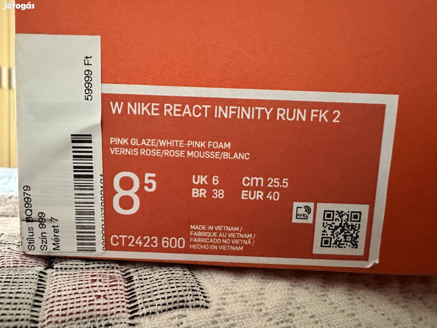 W Nike React Infinity Run FK 2