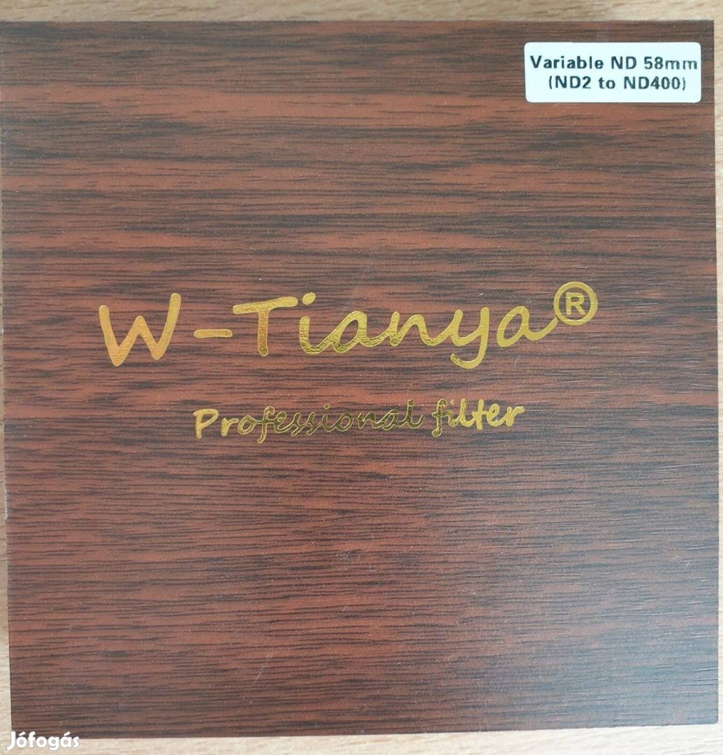 W-Tianya Variable ND 58mm filter, szűrő