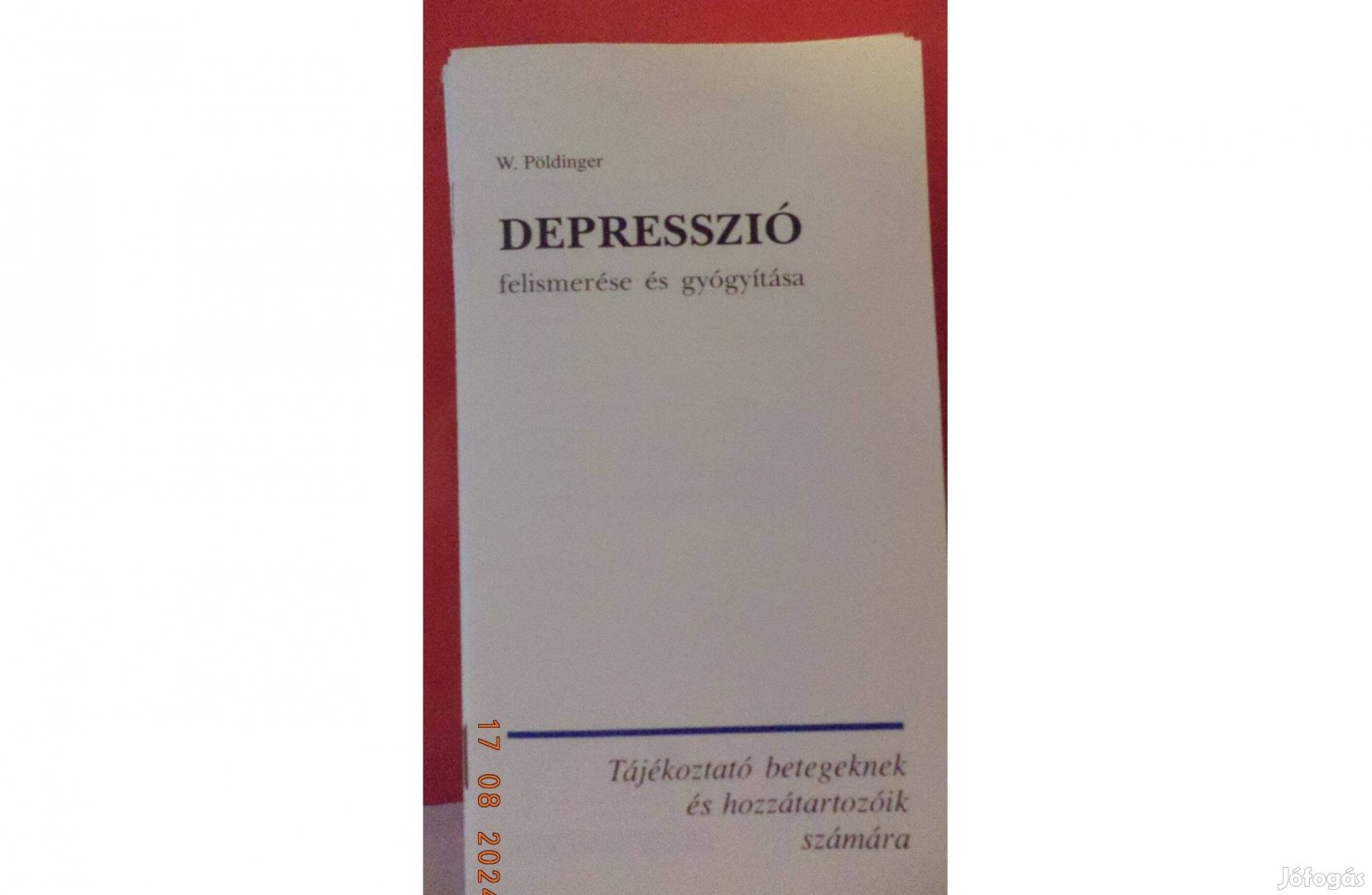 W. Pöldinger: Depresszió