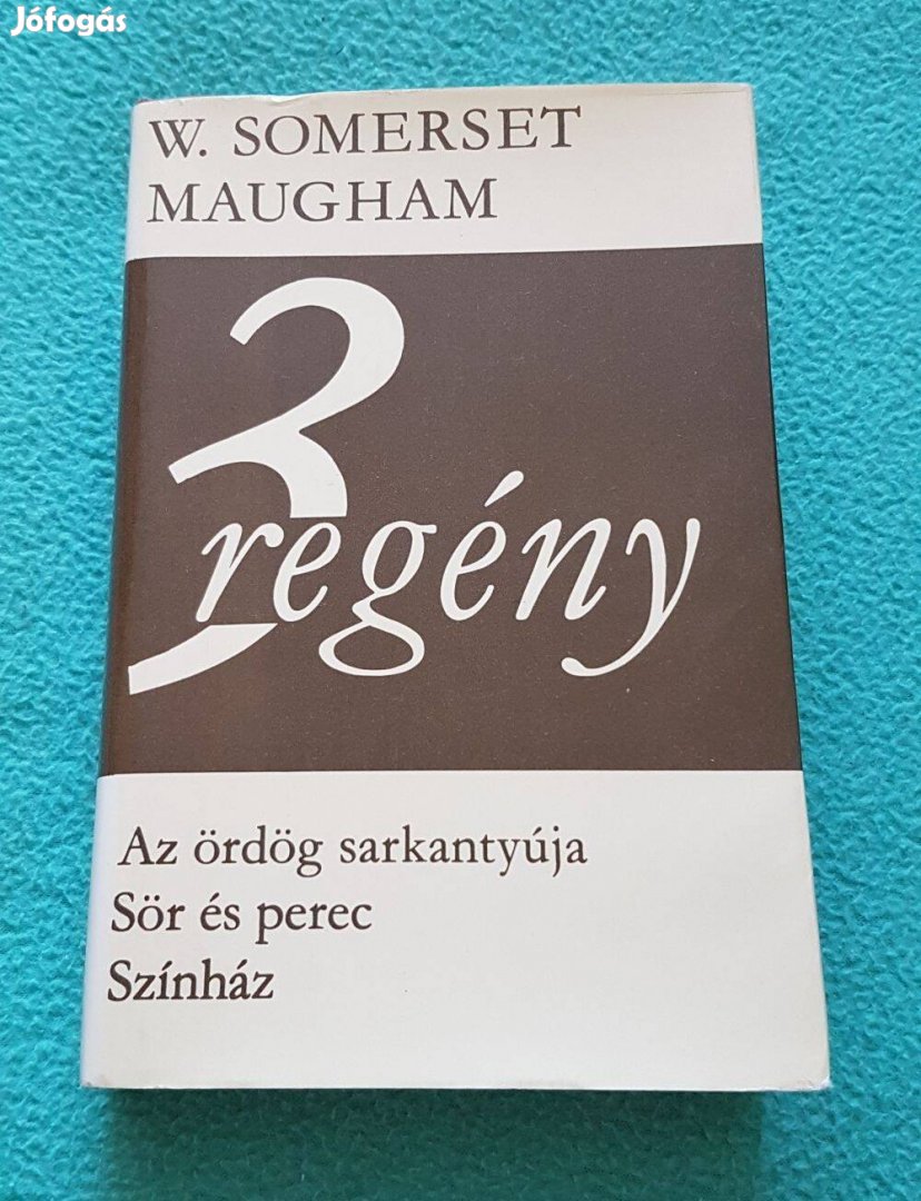 W. Somerset Maugham 3 regény könyv
