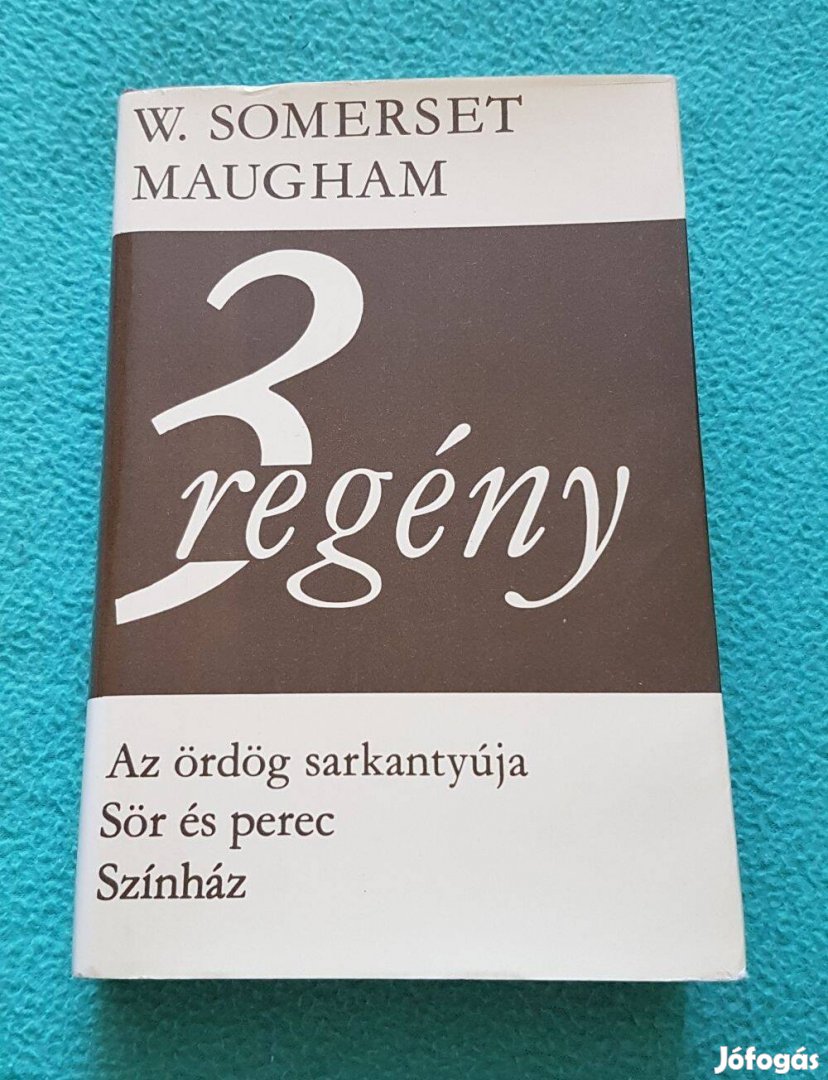 W. Somerset Maugham: 3 regény könyv (Európa Könykiadó)