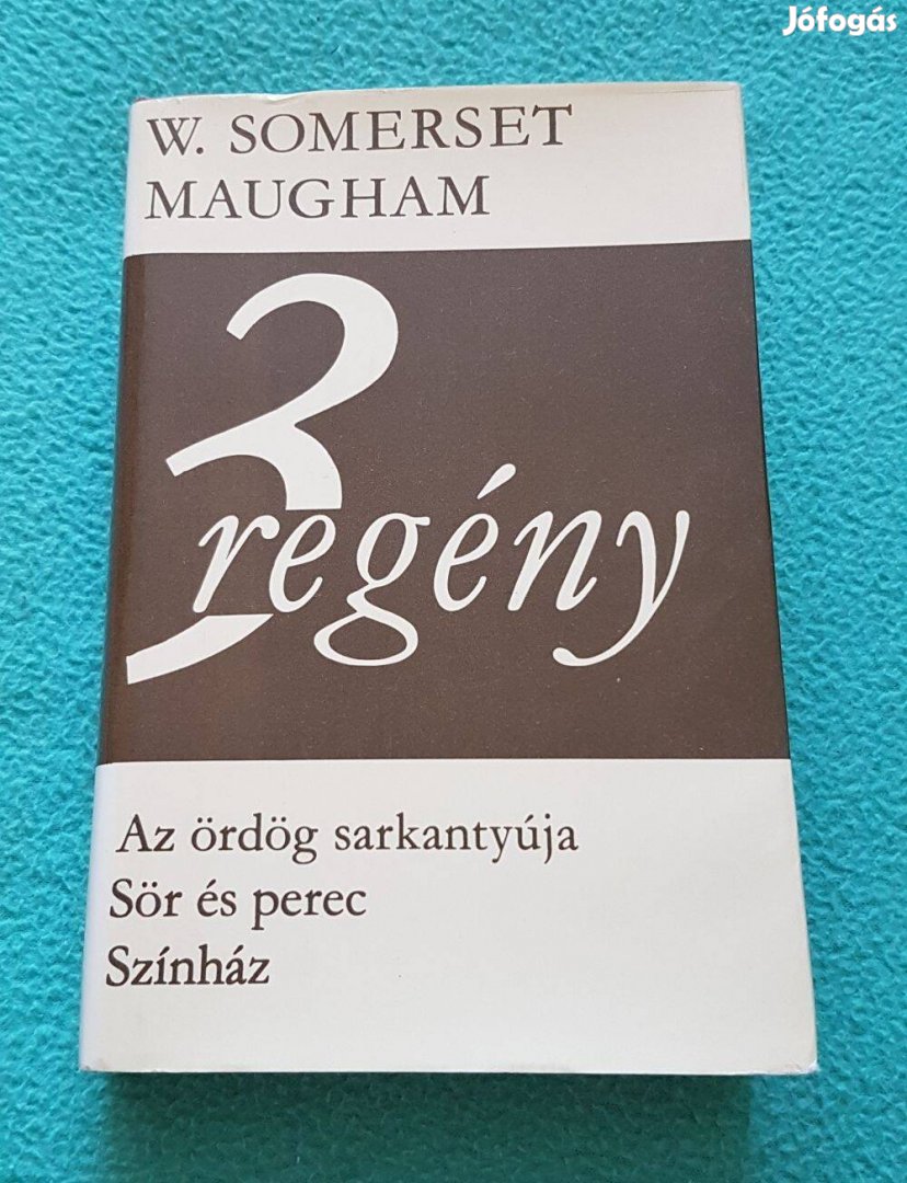 W. Somerset Maugham - 3 regény könyv