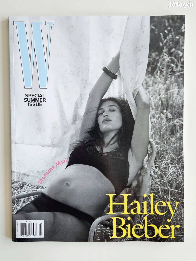 W magazin US 2024 summer Hailey Bieber