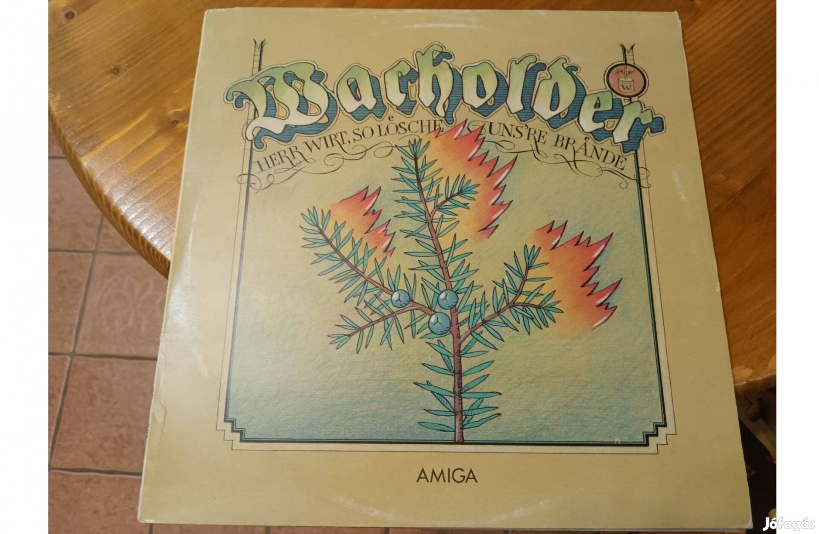 Wacholder bakelit hanglemez eladó