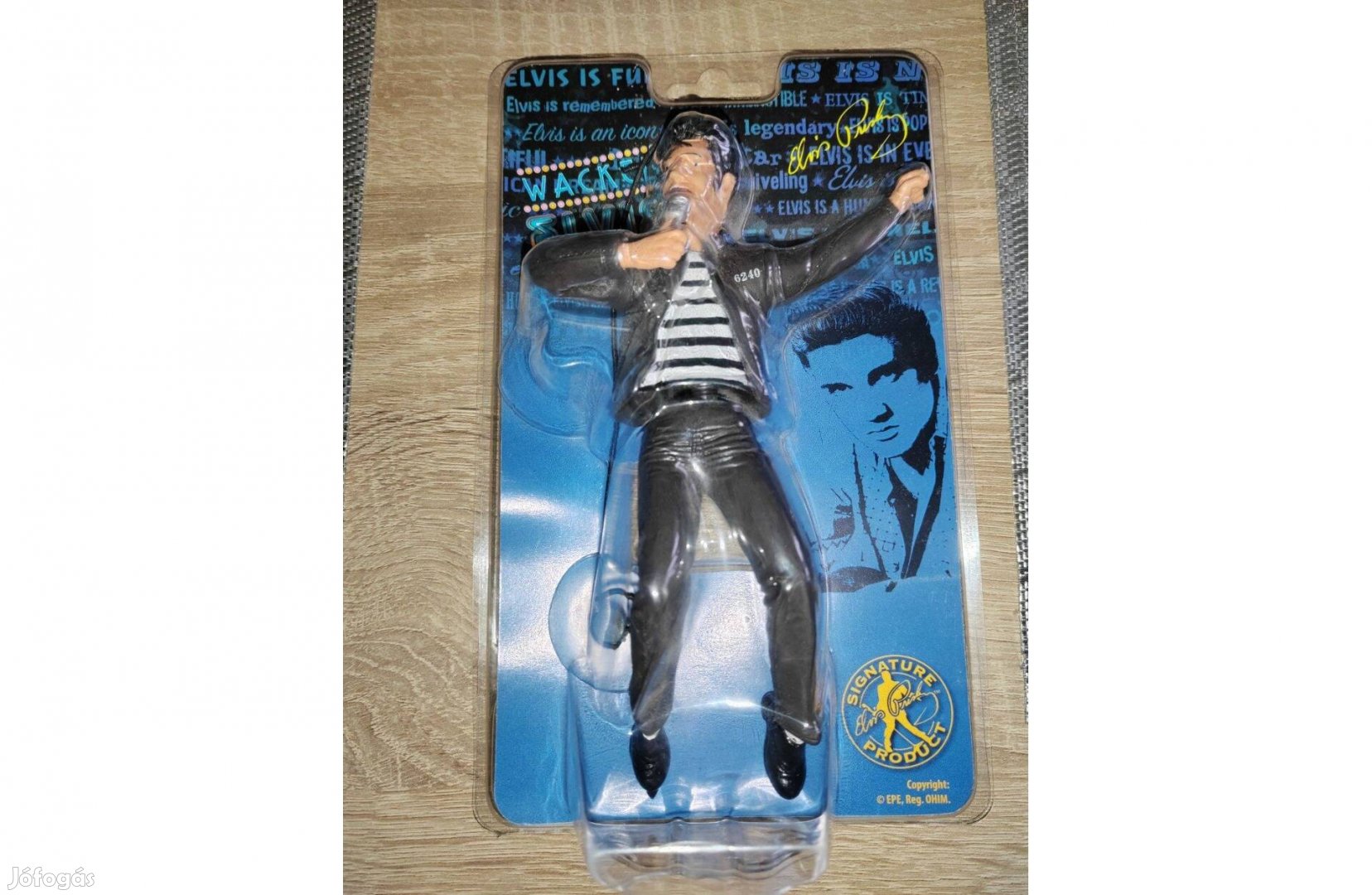 Wackel Elvis Presley ingatag figura tapadókoronggal autóhoz